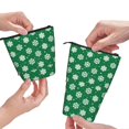 thumbnail image 3 of Kdxio Telescopic Pencil Bag Pen Holder Stationery Case,Stand-up Retractable Transformer Bag Organizer for Christmas Holiday(Snowflake), 3 of 6
