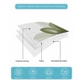 thumbnail image 5 of Sage Green Twin Size Down Alternative Comforter, Lightweight Comforter Quilt Bedding Set with Pillow Shams Boho Modern Floral Abstract Ombre Leaf White All Seasons Bed Comforter Duvet Insert 68"x86", 5 of 7
