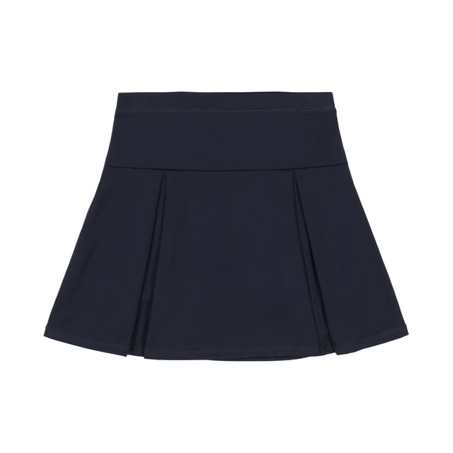 Falda Escolar IZOD para Niñas, Plisada, Sensible al Tacto, Azul Marino, Talla 4