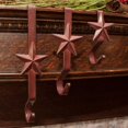 thumbnail image 5 of Wrought Iron Christmas Stocking Hanger  8"-Star - Red (Set of 4) by Park Designs, 5 of 5