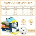 thumbnail image 6 of 12 Pack Toddler Socks Non-Slip Grip Cotton Baby Socks for Boys Girls Infants 6-12 Months 1-7 Years Kids, 6 of 7