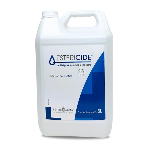 Estericide Solución Antiséptica De Amplio Espectro 5 Litros Estericide Esteripharma 5 L