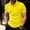9# Yellow, variant on Men's Polo Shirts Short Sleeve with Pocket Cotton Pique T-Shirts 3 Buttons Casual Polo Moisture Wicking Golf Shirts Light Green 3XL