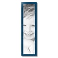 thumbnail image 2 of ArtToFrames 7" x 28" Blue Picture Frame, 7x28 inch Blue Wood Poster Frame (WOM-4427),  Pack, 2 of 8