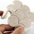 thumbnail image 1 of Minkissy 36Pcs Beige Floor Protector Pads Round Felt Pads for Hardwood Ceramic Tile Floors, 1 of 5