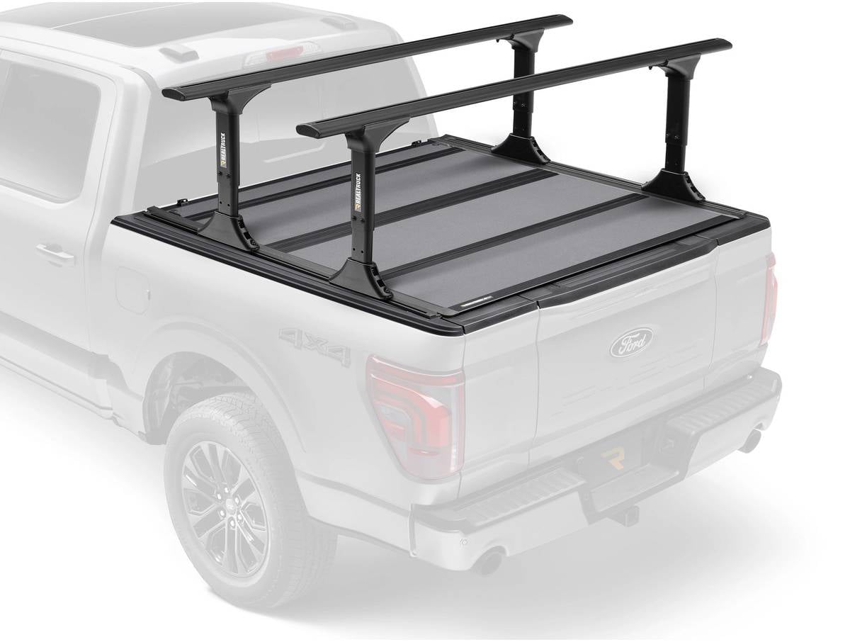 BAKFlip 449131TS MX4 TS Hard Folding Tonneau Cover w/ T-Slot Rails Fits 2019-2025 Chevy/GMC Silverado/Sierra 1500 6'6" Bed