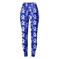 thumbnail image 5 of mgoYE Halloween Pajamas Women Pants Cute Pumpkin Ghost Print PJs Bottoms Causal Soft Long Lounge Pants Sleepwear Womens Leggings Size M, 5 of 7