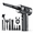 Grey, variant on Grey Rechargeable Cordless Electric Pressed Air Duster for Cleaning Keyboards and Home Devices