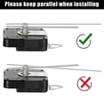 thumbnail image 4 of Clock Hands Repair Kit Wall Clocks Repairing Set Household Accessory, 4 of 5