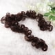 thumbnail image 2 of Extensiones de moño para el cabello, ondulado, rizado, desordenado, donut, moños, pieza de cabello trenzado, postizo para mujeres y niñas (castaño), 2 of 5