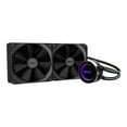 thumbnail image 2 of NZXT Kraken X62 - Processor liquid cooling system - (for: LGA1156, AM2, AM2+, LGA1366, AM3, LGA1155, AM3+, LGA2011, FM1, FM2, LGA1150, FM2+, LGA2011-3, LGA1151, LGA1200) - copper - 140 mm - black, 2 of 5