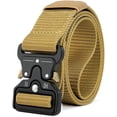 thumbnail image 1 of Cinturón táctico, cinturón militar unisex con hebilla de metal de liberación rápida, cinturón de nylon para exteriores, trabajo, militar, ocio, caza Xemadio LKX-0825-1, 1 of 7