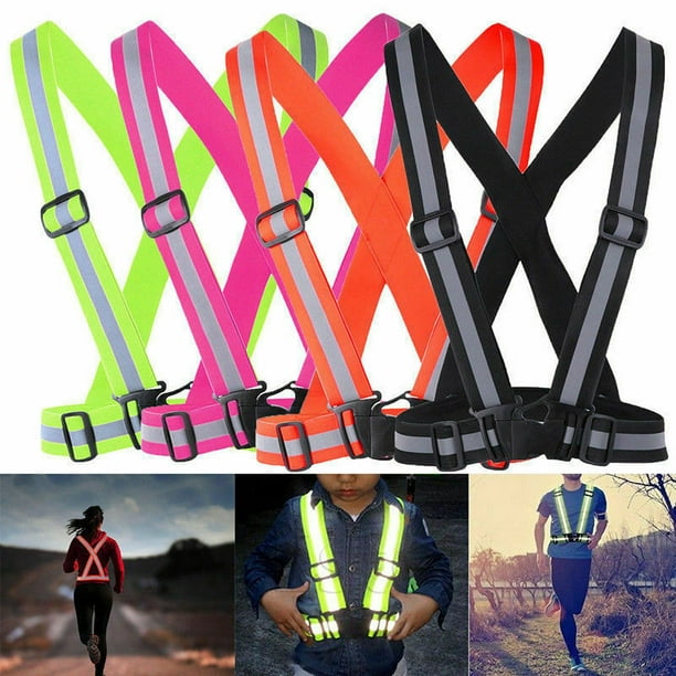 SUNSIOM SUNSIOM Security Reflective Vest High Visibility Safety Belt