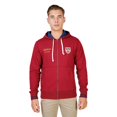 thumbnail image 1 of Oxford University QUEENS-HOODIE-RED-Red-S Queens Mens Sweatshirt, Red - Small, 1 of 1