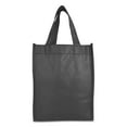 thumbnail image 3 of DALIX 10" Mini Shopping Totes Small Resuseable Bags for Women and Children in Black-10 PACK, 3 of 6