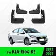 thumbnail image 1 of unique For KIA Rio 4 K2 2017-2023 2018 2019 YB Sedan Fender Mudguard Mud Flaps Guard Splash Flap Mudguards Car Accessories, 1 of 5