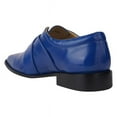 thumbnail image 3 of LIBERTYZENO Mens Dress Male Double Monk Strap Shoes, ROYAL BLUE, 11, 3 of 7