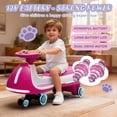 thumbnail image 2 of 12V Electric Wiggle Car, 2-in-1 Smart Swing Ride-On, LED Lights, Anti-Rollover, 110 lbs, 2 of 8