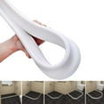 thumbnail image 1 of Sello de ducha FloreceBien, sello de silicona para cubículo de ducha, flexible, para cuartos húmedos, duchas, baños (60 pulgadas), 1 of 6