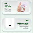thumbnail image 4 of Small Portable Humidifiers Machine Steam Inhalator USB Rechargeable three accessories easy to carry suitable for Adults and for Travel, 4 of 7