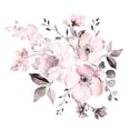 thumbnail image 1 of Flower Wall Stickers Wall Art Stickers Wall Decals Floral Sticker Home Decor, 1 of 8