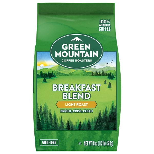 Green Mountain Breakfast Blend Whole Bean 611247375679