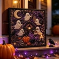 thumbnail image 3 of PLPPYFS Halloween Ghost Pearl Art DIY Kit, Spooky Cute 3D Diamond Artwork Crafts for Adults, DIY Halloween Fall Home Decor Wall Art, Beginner DIY Seasonal Party Gift, 3 of 7