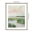 thumbnail image 5 of Kate and Laurel Framed Wall Art Print 'Pastel Horizon I' by Amy Lighthall, 34 x 42, Mila Dark Silver Frame, Modern Contemporary, Abstract Art for Wall Decor, 5 of 8