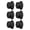 Black, variant on 7829 Rotating 360 Spin Cable Clip Holder Ideal For Managing Multiple Device Wire