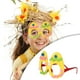 thumbnail image 5 of 2x lindos anteojos de Pascua para decoraciones de fiesta de cumpleaños Baby Shower amarillo 3 piezas, 5 of 9