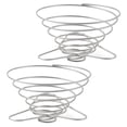 thumbnail image 3 of FELTECHELECTR 2Pcs Easy to Clean Coffee Drip Stand Stainless Steel Preventing Heat Loss Brewing Coffee, 3 of 8