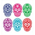 thumbnail image 3 of Ambesonne Oriental Duvet Cover Set, Mexican Festival, Queen, Turquoise Fuchsia, 3 of 3