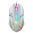 thumbnail image 4 of Lumières Colorées Arc-en-Ciel LED Clavier Rétro-Éclairé, Souris de Jeu Programmable pour PC de Bureau, 4 of 8