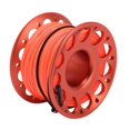 thumbnail image 1 of Fishing Line Reel, 30m / 98.43ft Aluminum  Diving Reel Aviation Multi Purpose Finger Spool With Double Ended Hooks, 1 of 7
