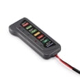 thumbnail image 2 of Probador Del Alternador De La Batería Led Digital De La Motocicleta Del Coche De 12V - Condición De La Batería De Prueba Yuarrent VI006226-00, 2 of 5