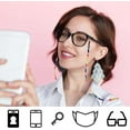 thumbnail image 5 of 6Pcs Eye Glasses Eyewear Retainer, Colorful Sunglasses String Eyeglasses Strap, 5 of 5