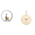 thumbnail image 1 of Estatua de niña,Estatuas de mujeres y niñas,figuritas decorativas elegantes,Escultura de arte abstracto,regalo creativo y moderno para el hogar.,Reloj de pared,Reloj de pared decorativo para, 1 of 8