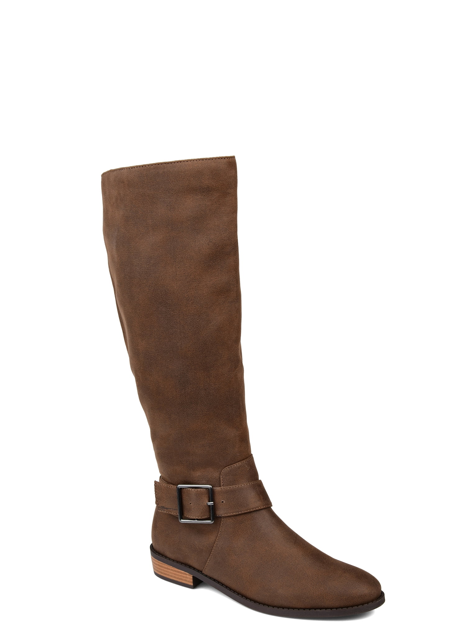 Brinley Co. Brinley Co. Womens Extra Wide Calf Kneehigh Buckle