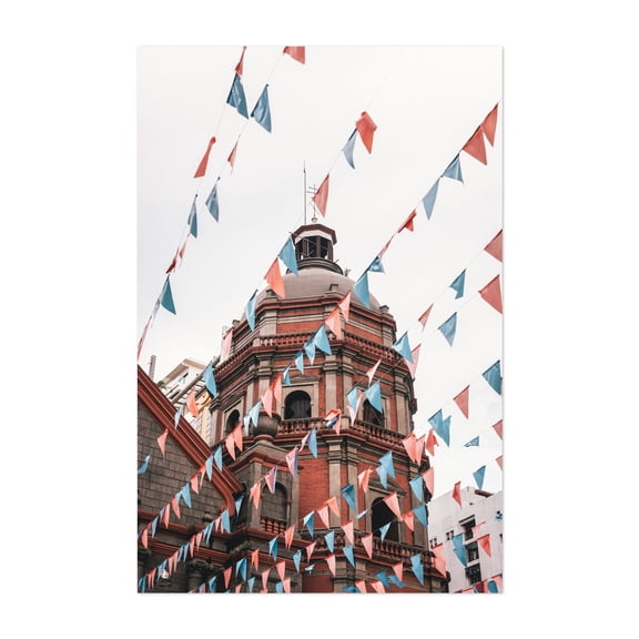Binondo Church 01 - Manila Philippines Photography Unframed Wall Art Print 5 x 7 inches