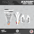 thumbnail image 4 of Kalair GFX Graphics Kit for Kawasaki KX250F (2017-2020) Blaze Series, 4 of 5