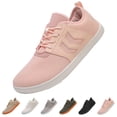 thumbnail image 4 of NOKIO Casual Shoes for Men Comfortable Wide Toe Trainer Sneakers Breathable Knit Summer Walking Shoes with Durab𝗅e Soft Sole Versatile So𝗅id Color Sport Running Shoes, 4 of 7