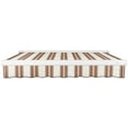 thumbnail image 6 of Awntech 16 Ft Key West Manual Heavy Duty Patio Retractable Awning with Cassette (192in x 9.38in x 120in), Brown/Tan/Terracotta Multi, 6 of 6