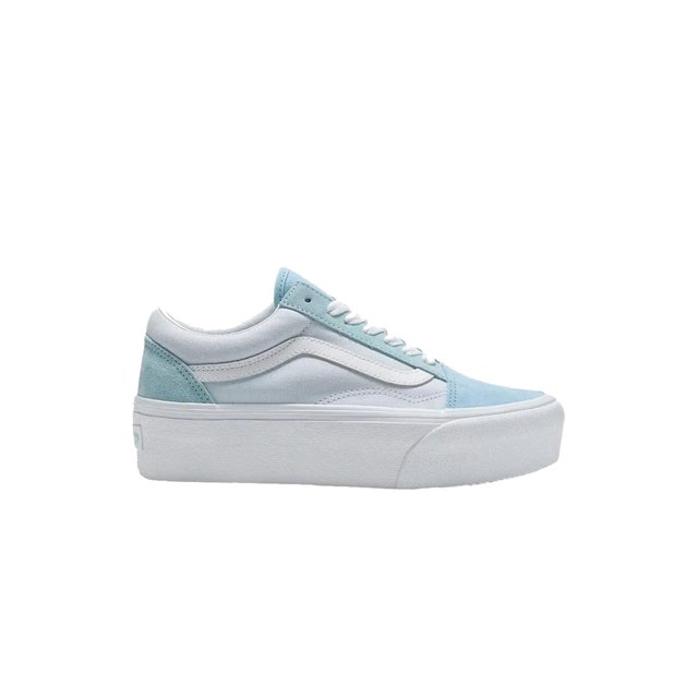 Tenis Vans Classics Old Skool Stackform Mujer azul 24.5 VN0009PZBLU