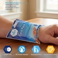 thumbnail image 2 of Med Pride 6-Pack Instant Cold Packs, 6x9 Inch Disposable Ice Packs for Pain Relief, Swelling and First Aid Kits, 2 of 9