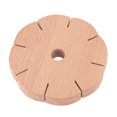 thumbnail image 1 of Wood Weaving Disk, Versatile DIY Innovative Exquisite Wooden Bracelet Knitted Plate Portable Convenient Use  for Jewelry Making, 1 of 8