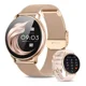 thumbnail image 1 of FoxBox- Smartwatch Para Mujer Reloj Inteligente Deportivo BW0608 Android / IOS 1.39" con red móvil caja 1.39manos de aleación dorada, malla dorada de acero inoxidable y bisel dorado de alloy, 1 of 8