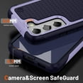 thumbnail image 4 of Designed for Samsung Galaxy S22 Plus Case Galaxy S22+ Case Gift Militay Grade Drop Protective Cover Shockproof Case for Galaxy S22 Plus Phone Case for Women Men boy Girl (Purple+Blue), 4 of 9