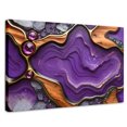thumbnail image 1 of Cuadro Decorativo Canvas Revolution Abstracto Cristales Púrpura 90x60, 1 of 3