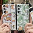 thumbnail image 4 of LYM-Phone Case For Samsung Galaxy A36 5G/SM-A366B, ring Durable Soft case Wrist Strap Shockproof Phone Holder Fashion Design Cute Cartoon protective Dirt-resistant Lanyard Wristband, 4 of 9