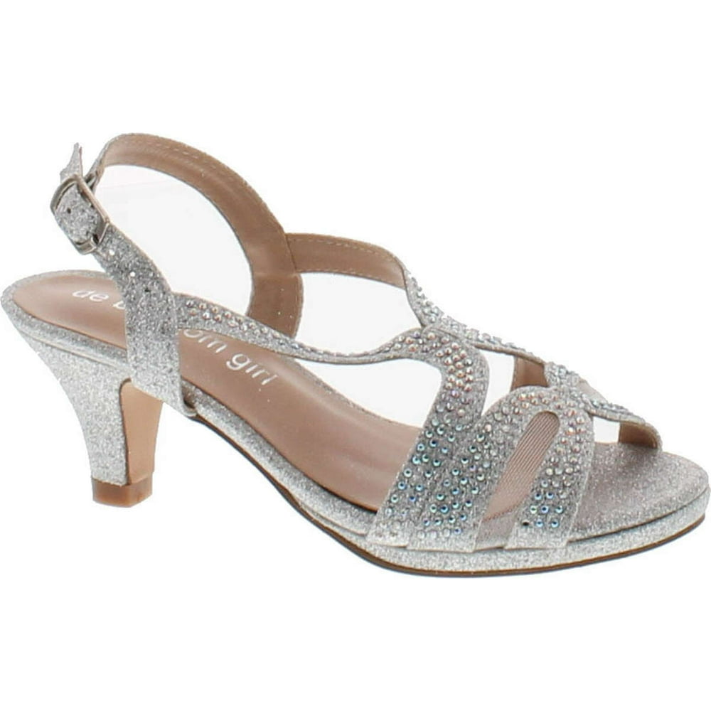 de blossom collection rose gold heels